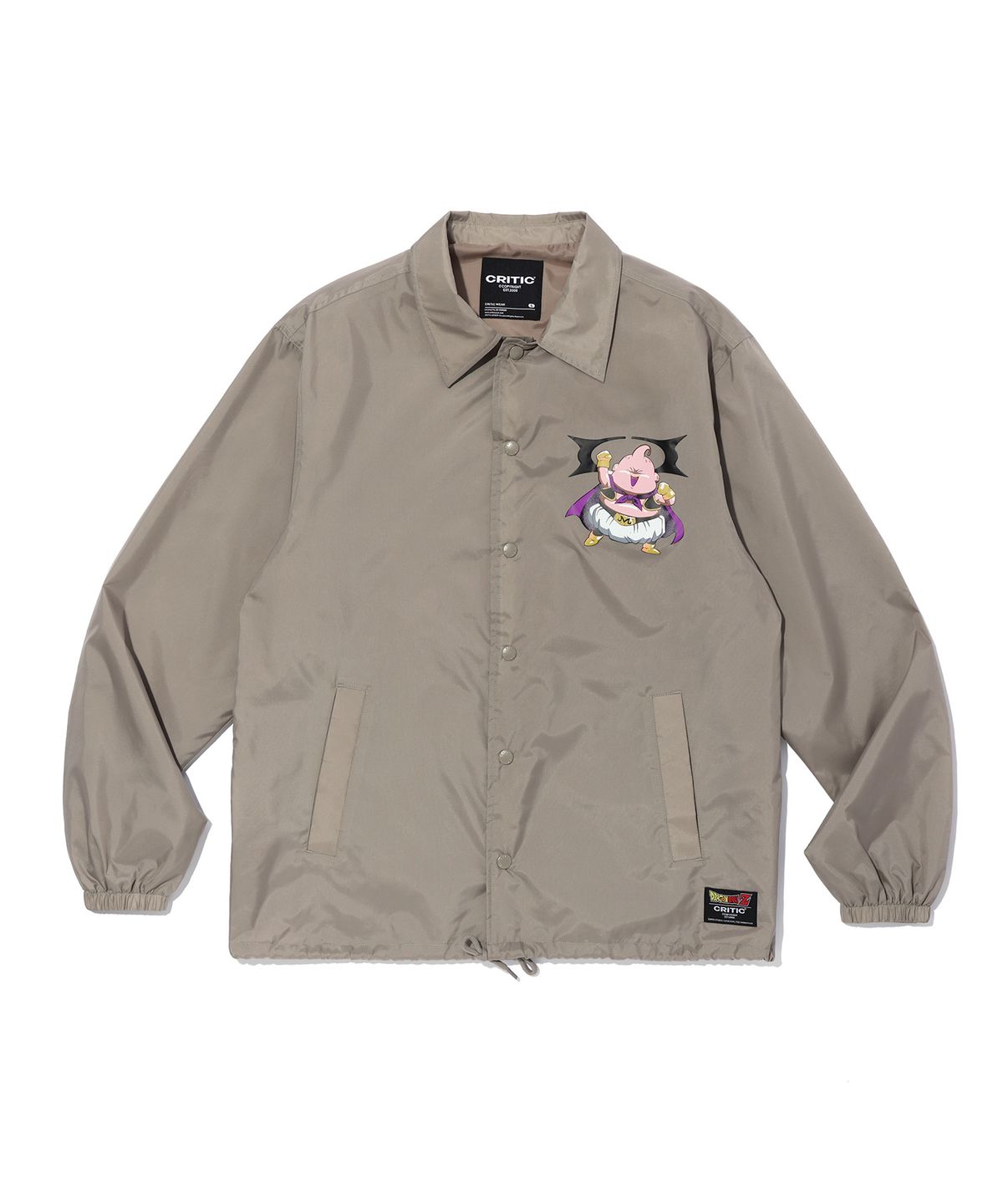 크리틱(CRITIC) CRITIC X DRAGON BALL Z MAJIN BUU COACHJACKET BEIGE
