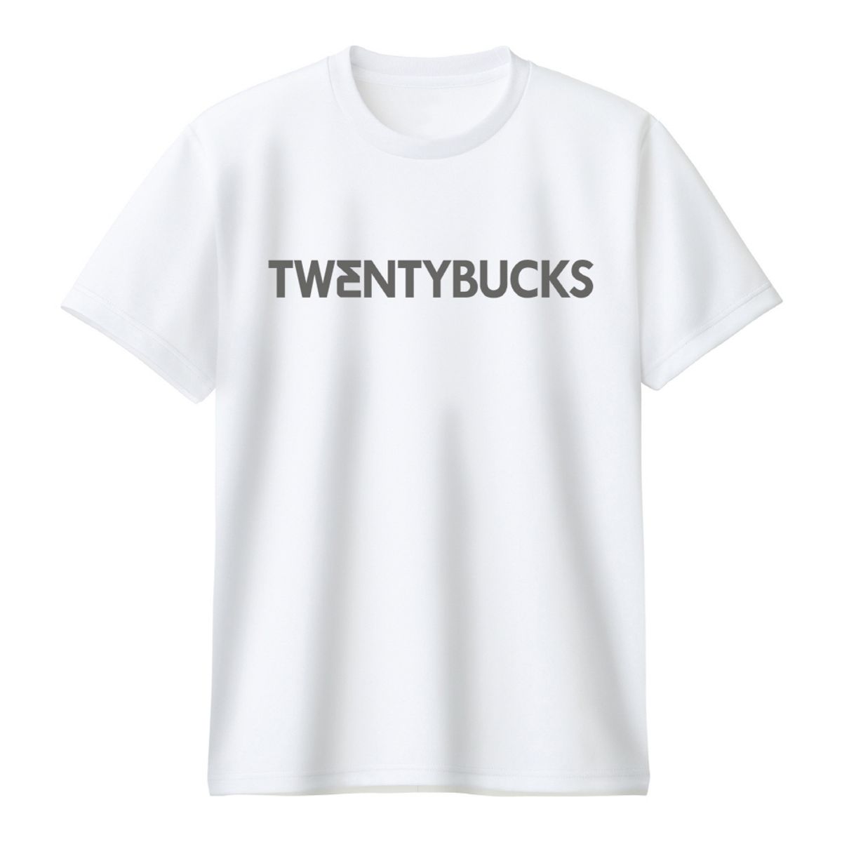 투엔티벅스(TWENTY BUCKS) 퍼포먼스 티셔츠 TB-300_WH