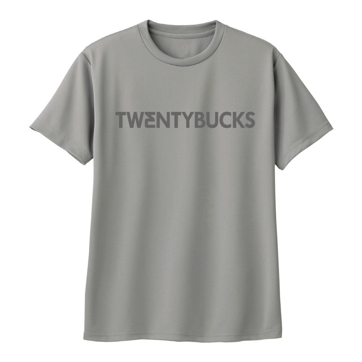 투엔티벅스(TWENTY BUCKS) 퍼포먼스 티셔츠 TB-300_GR