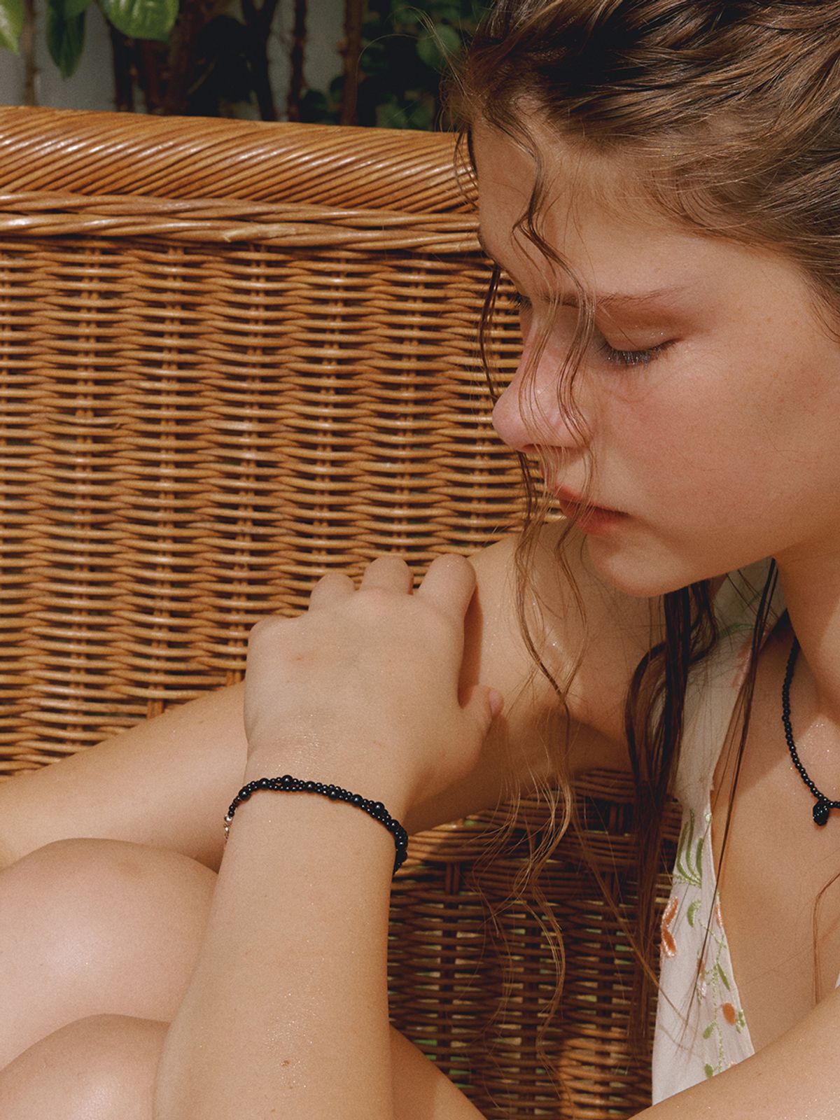 빈티지헐리우드(VINTAGE HOLLYWOOD) Vine Beads Bracelet_VH2435BR002M
