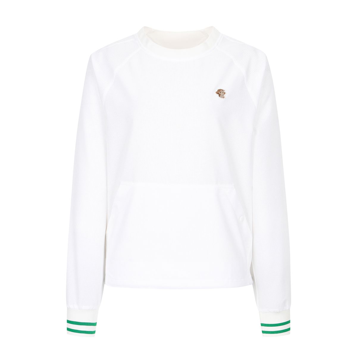 마틴골프(MARTINE GOLF) Stretch Round Neck Anorak_White