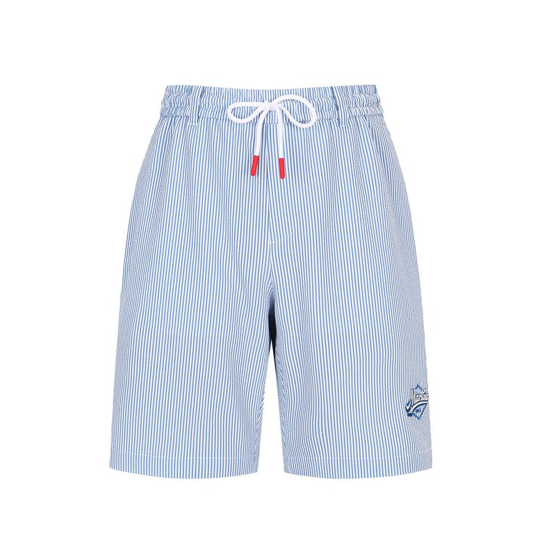 Seersucker Half Pants_Blue (Men)