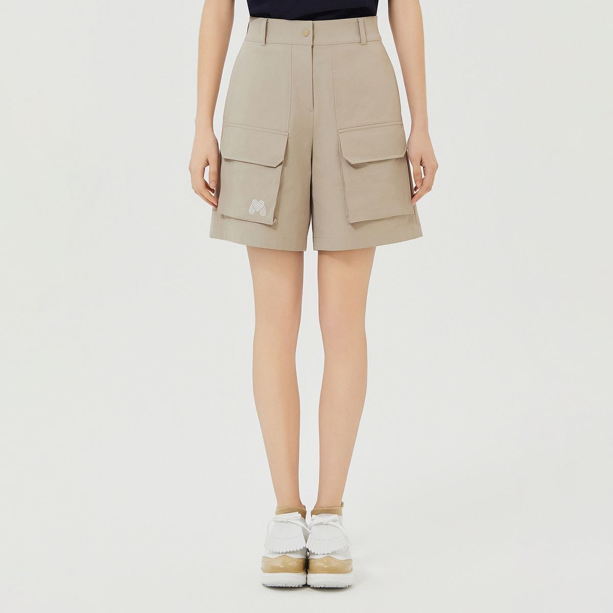 마틴골프(MARTINE GOLF) Big Pocket Half Pants_Beige