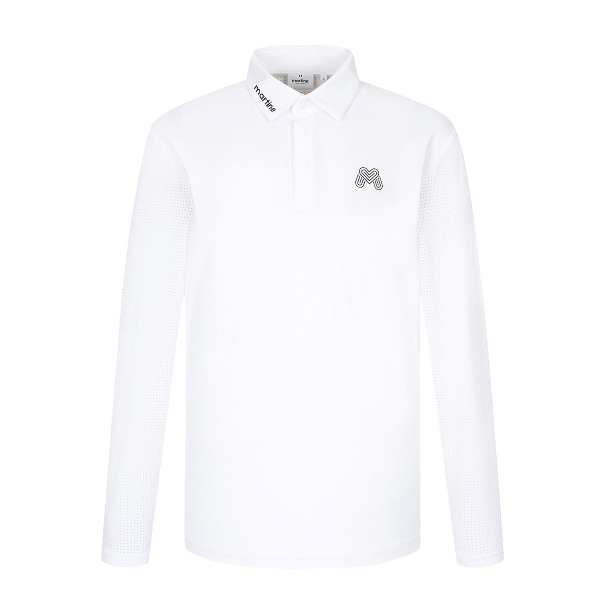 마틴골프(MARTINE GOLF) Collar T-Shirts_White (Men)
