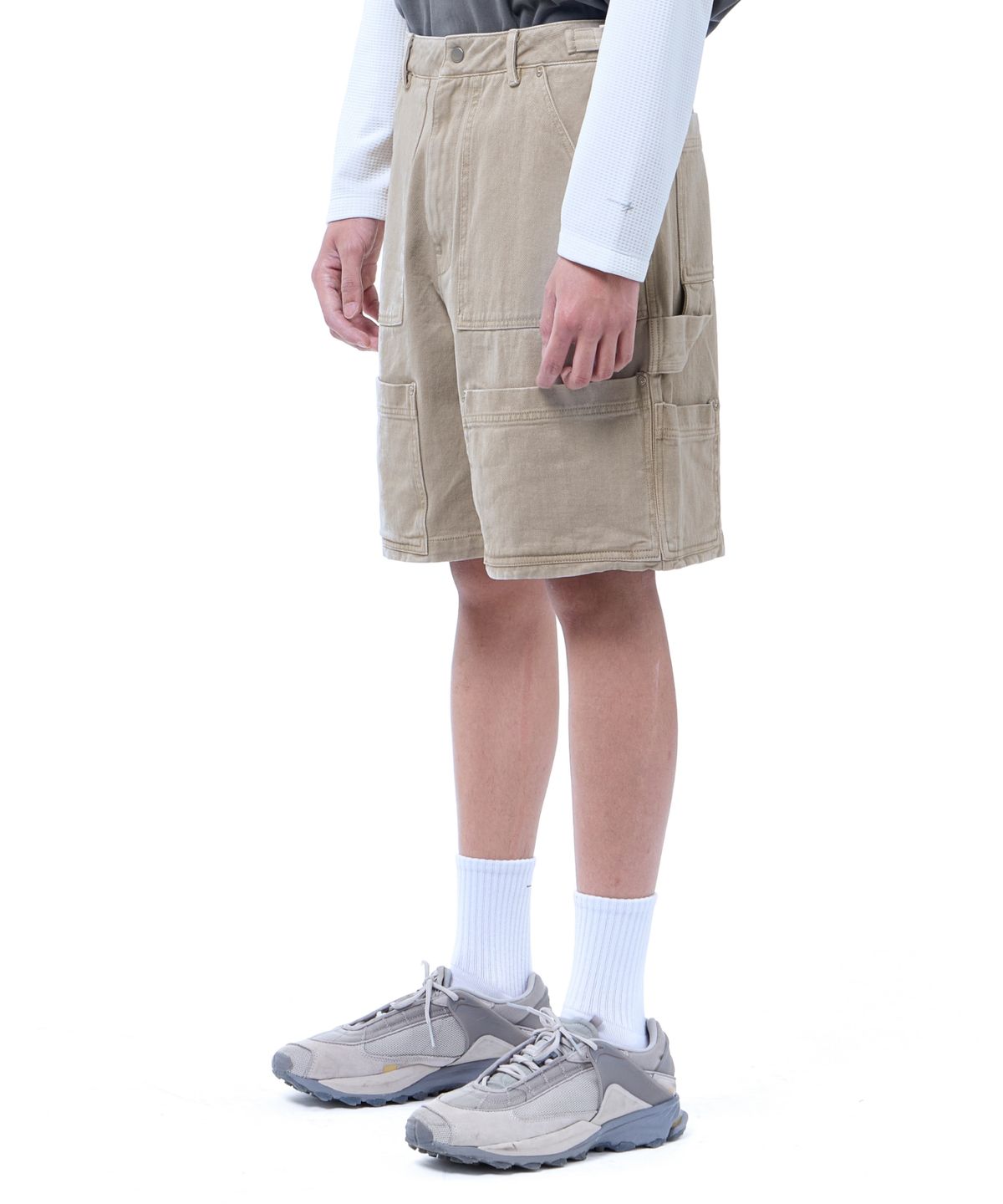 록히드마틴(LOCKHEED MARTIN) GARMENT DYED CARPENTER SHORTS (BEIGE)
