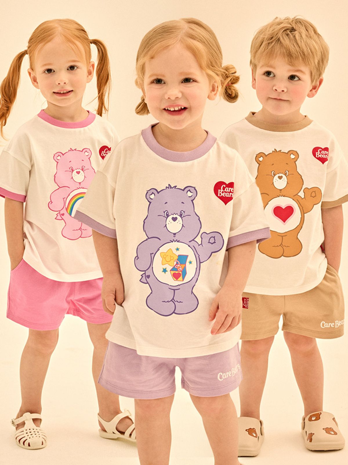 케어베어(CAREBEARS) 안녕케어베어 루즈핏 상하복
