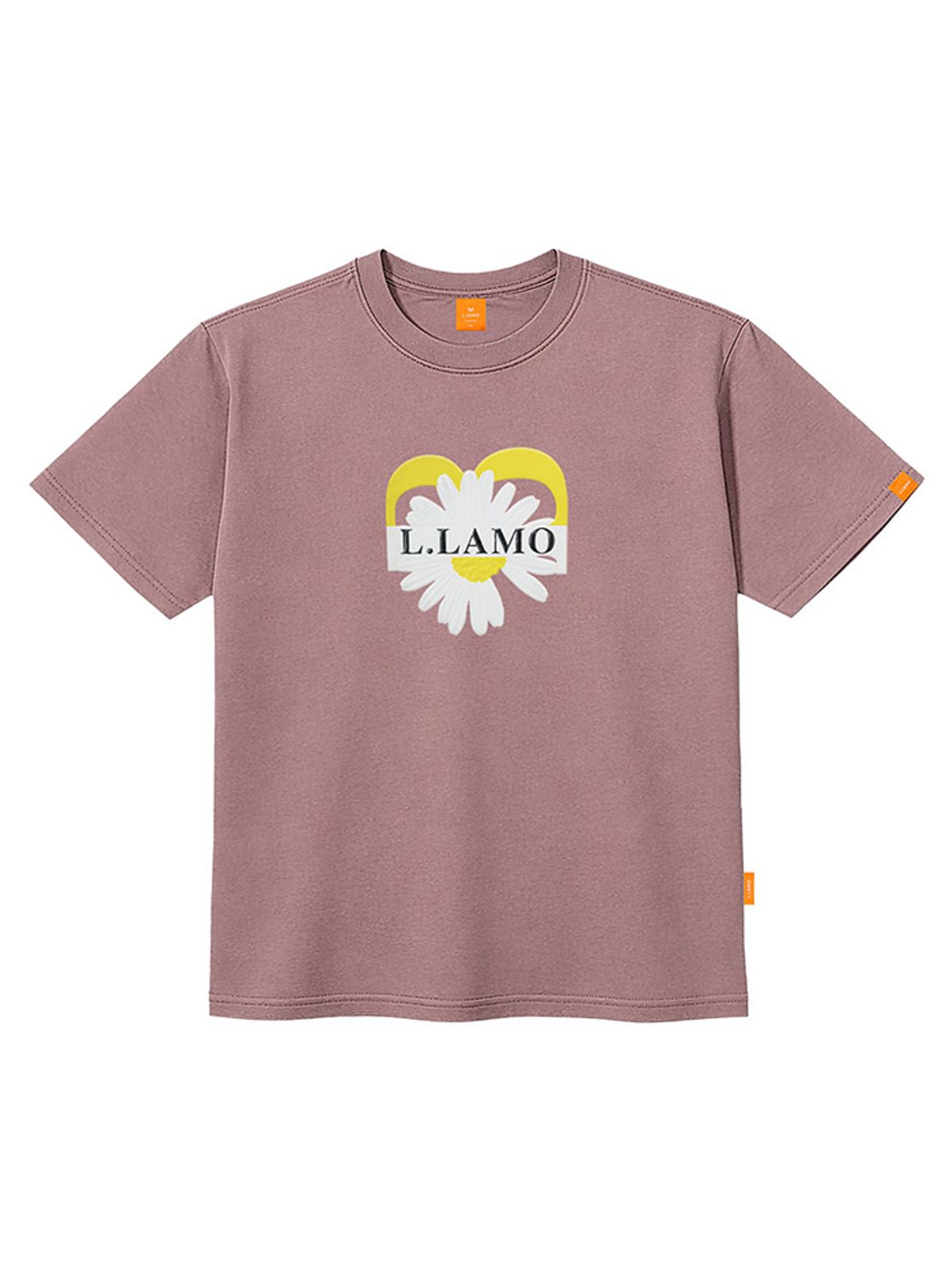 엘라모(LLAMO) 크리 반팔티셔츠 남녀공용 빅사이즈 S~4XL