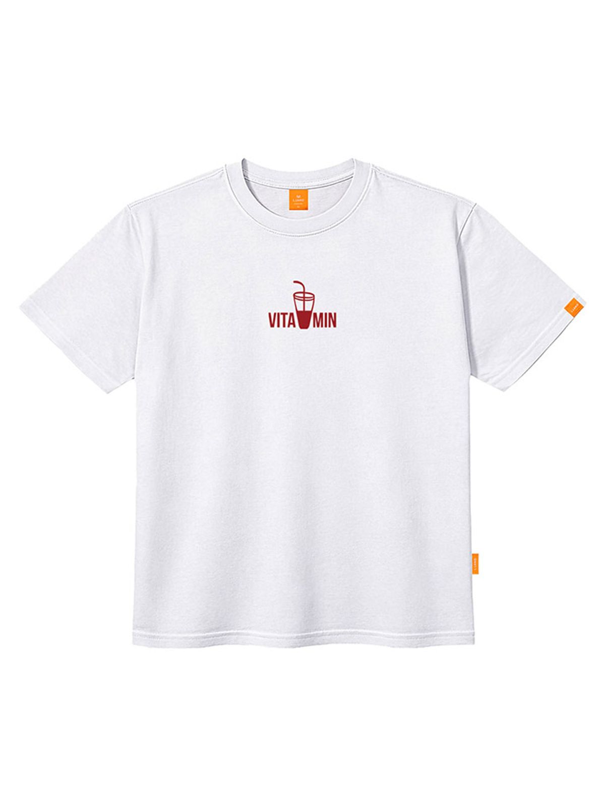 엘라모(LLAMO) 비타민 반팔티셔츠 남녀공용 빅사이즈 S~4XL