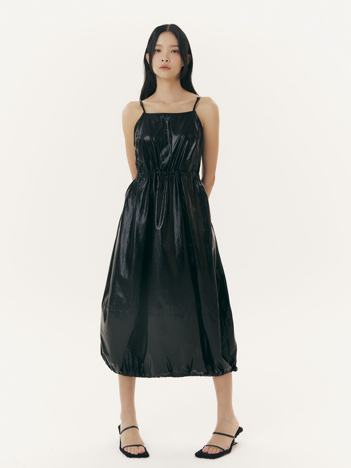 유가당(YUGADANG) Slip balloon dress_enamel