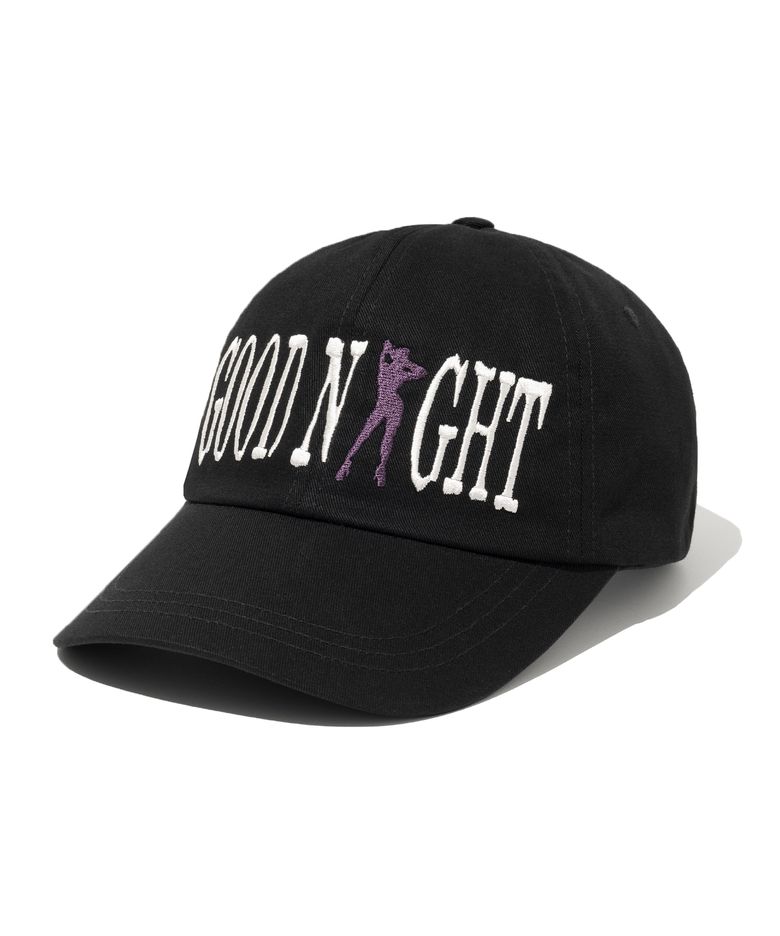 Good Night Ball Cap - Black