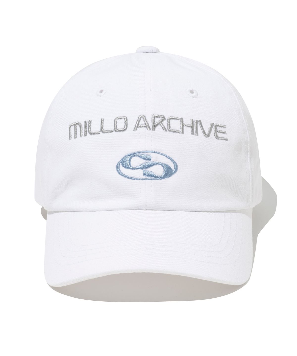 밀로 아카이브(MILLO ARCHIVE) 클리어 엠블럼 볼 캡 [오프 화이트]