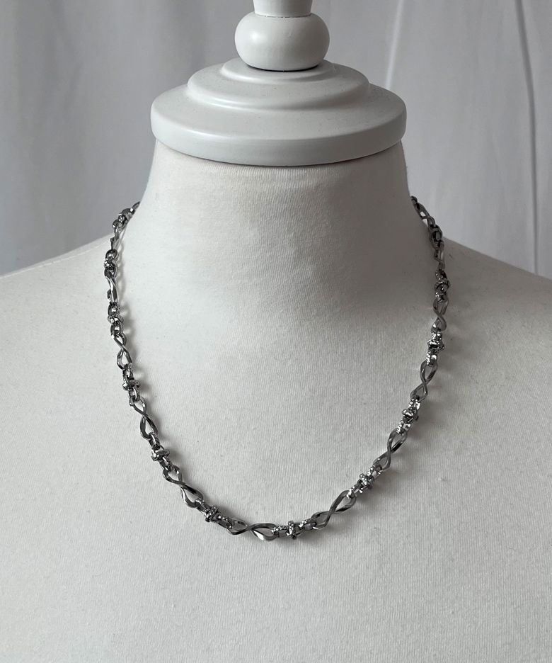 [목걸이][써지컬스틸]831 Chain Necklace Silver