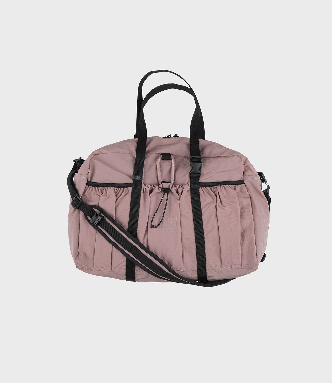 【MMOGARDEN】mmo boston bag 075 ボストンバック MUSINSA公式 | MMOGARDEN mmo boston bag 075 nylon wrinkle white