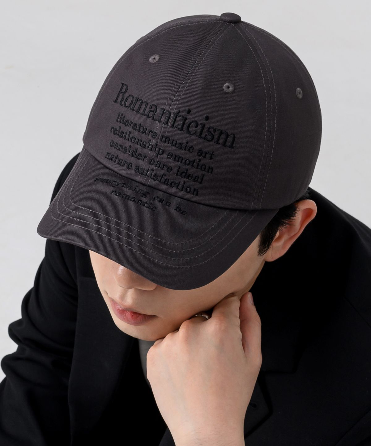 속담(SOKDAM) 낭만주의(romanticism) 볼캡 차콜