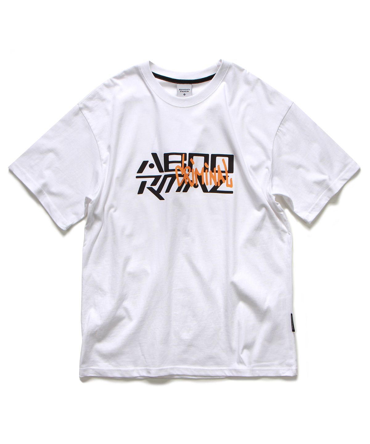 앱놀머씽(ABNORMALTHING) SC 크리미널 티셔츠 화이트 (SC CRIMINAL T-SHIRT WHITE)