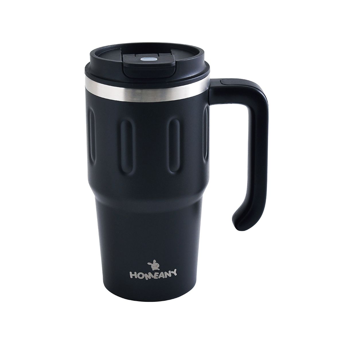 홈애니(HOMEANY) 퀜처 엑티브 손잡이 텀블러 650ml - 블랙