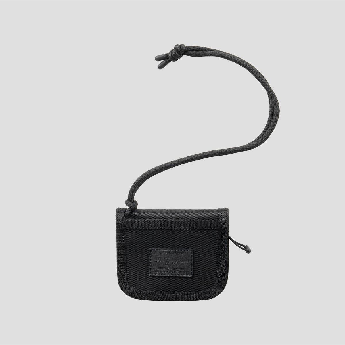 티알브이알(TRVR) Staple Card&Coin Wallet Black