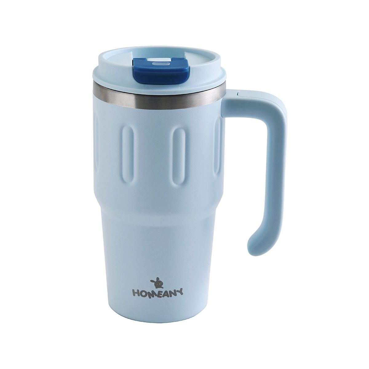 홈애니(HOMEANY) 퀜처 엑티브 손잡이 텀블러 650ml - 스카이블루