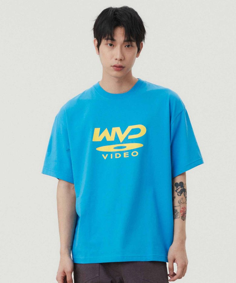 패러디 디비디 티셔츠_BLUE