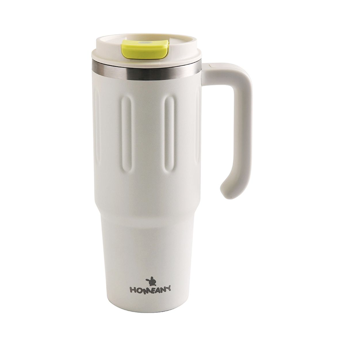 홈애니(HOMEANY) 퀜처 엑티브 손잡이 텀블러 900ml - 아이보리