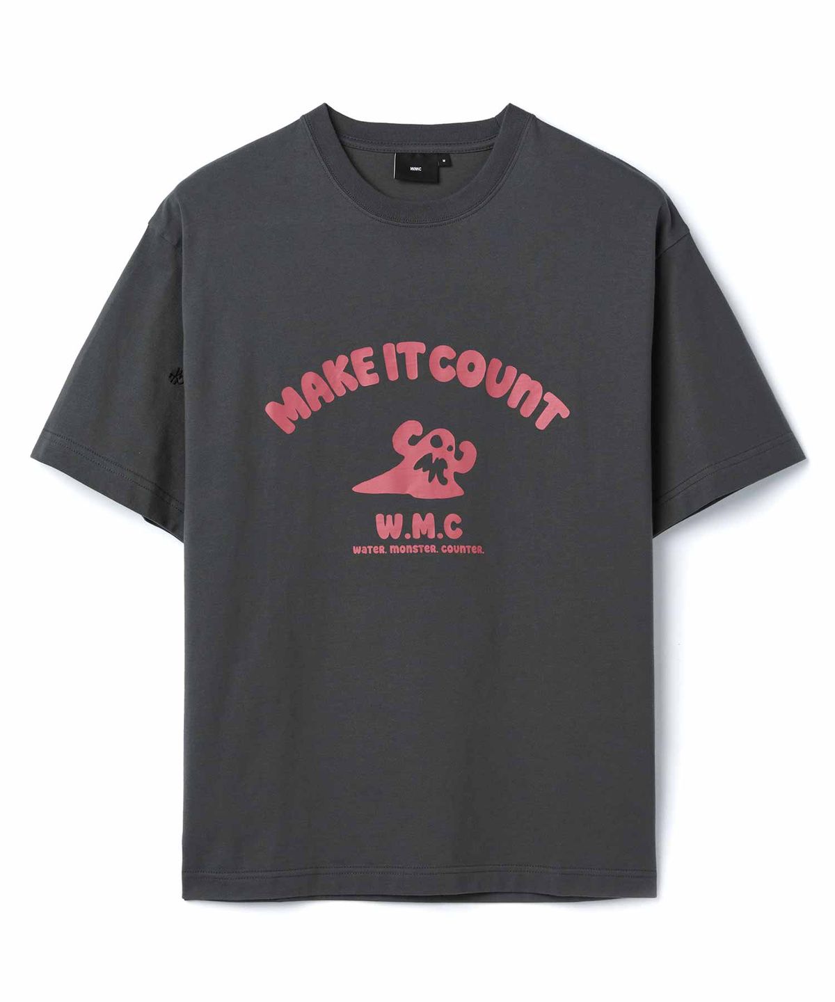 더블유엠씨(WMC) 아치 몬스터 티셔츠_CHARCOAL GREY