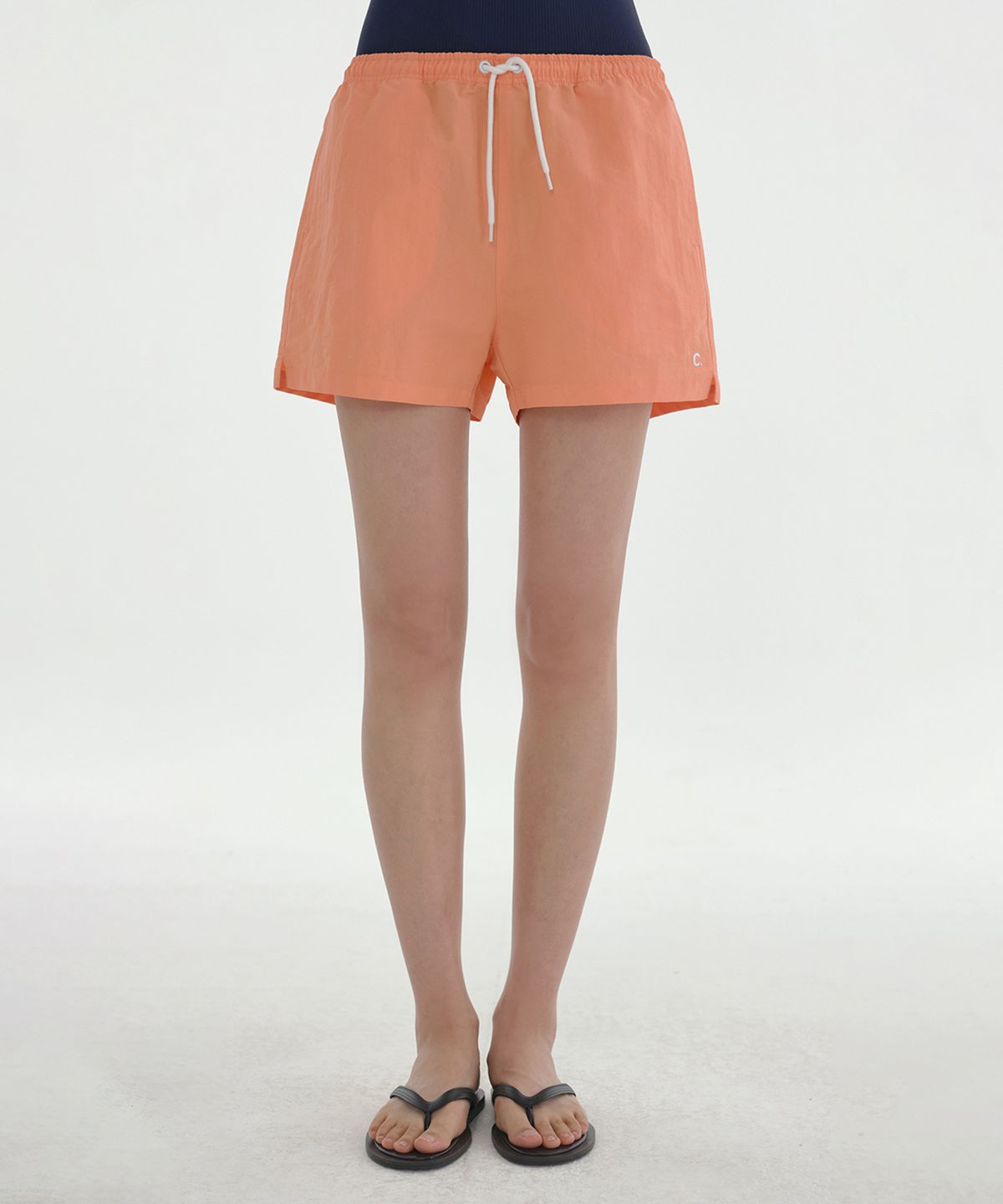 클로브(CLOVE) [24SS clove] Logo Summer Shorts_Women (Orange)