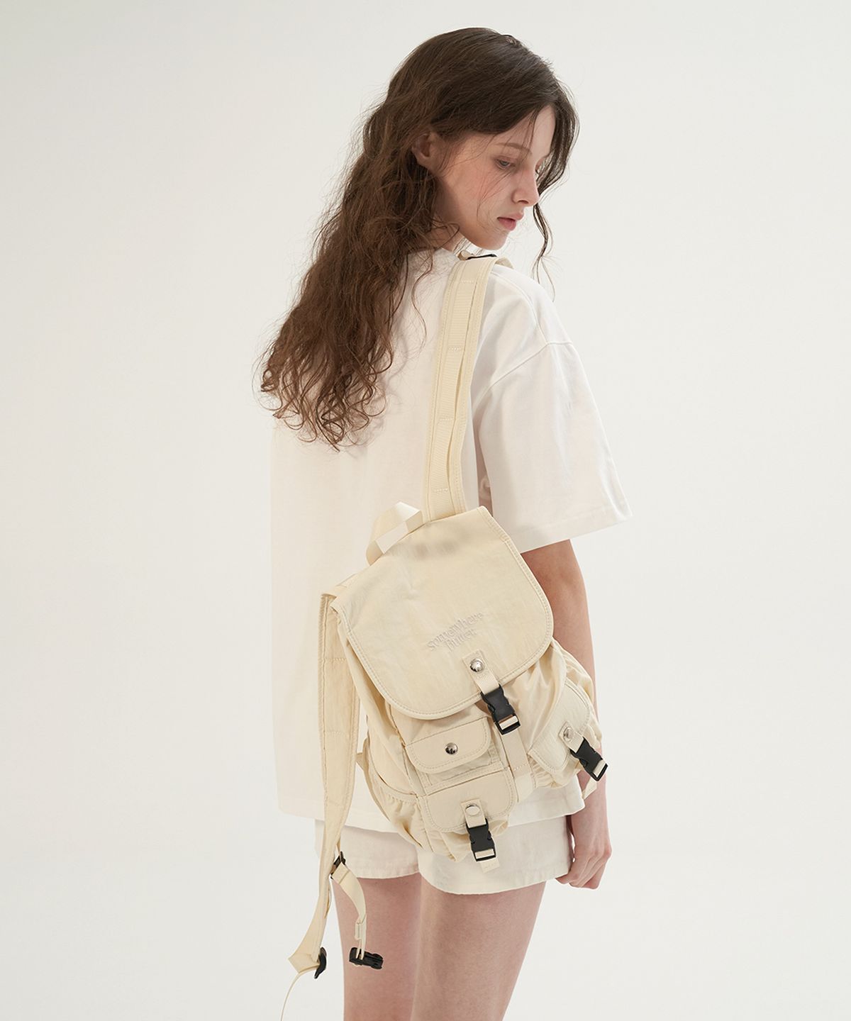 썸웨어버터(SOMEWHEREBUTTER) PP mini backpack - 5color