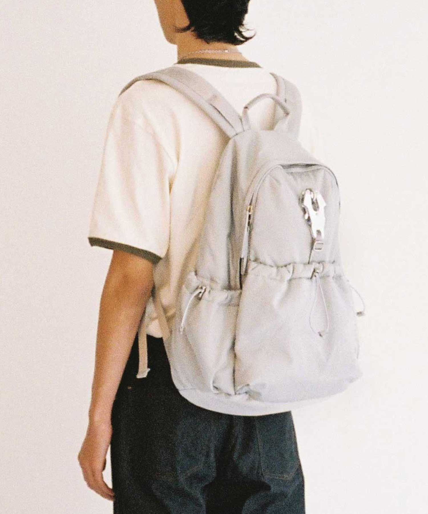 MUSINSA | SSRL raven essential backpack / silver