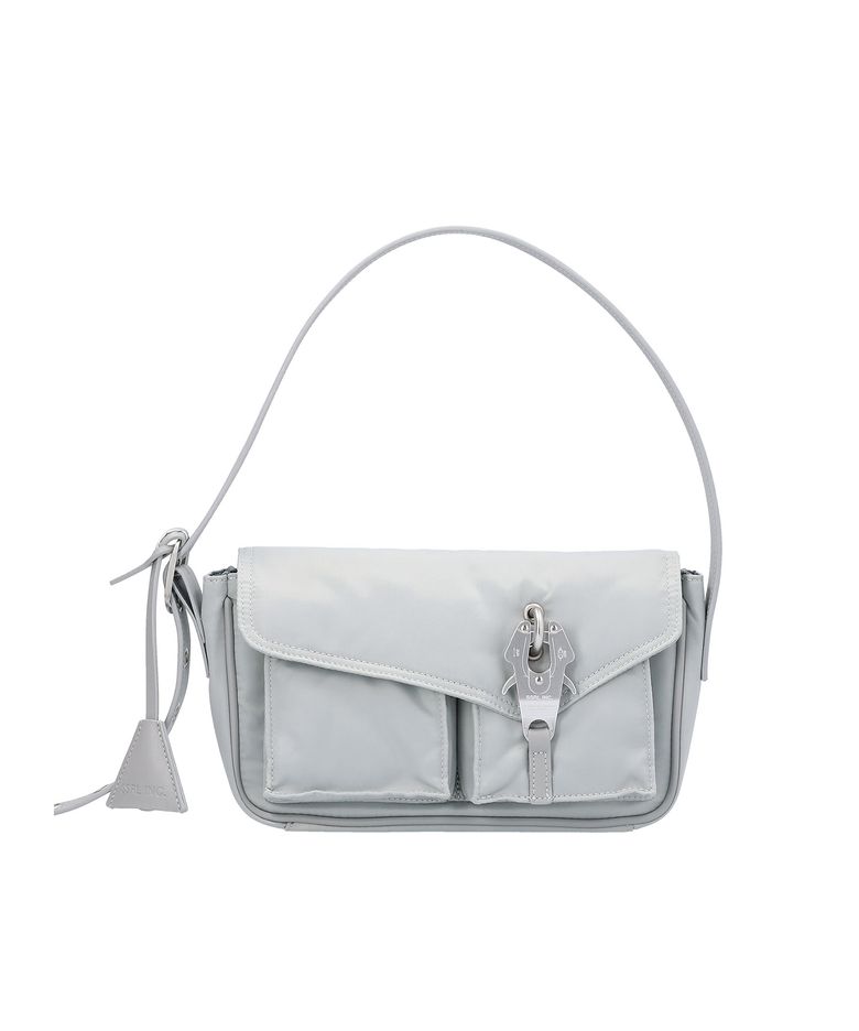 [왕밤빵 PICK] Raven Oblique Mini Bag / Silver
