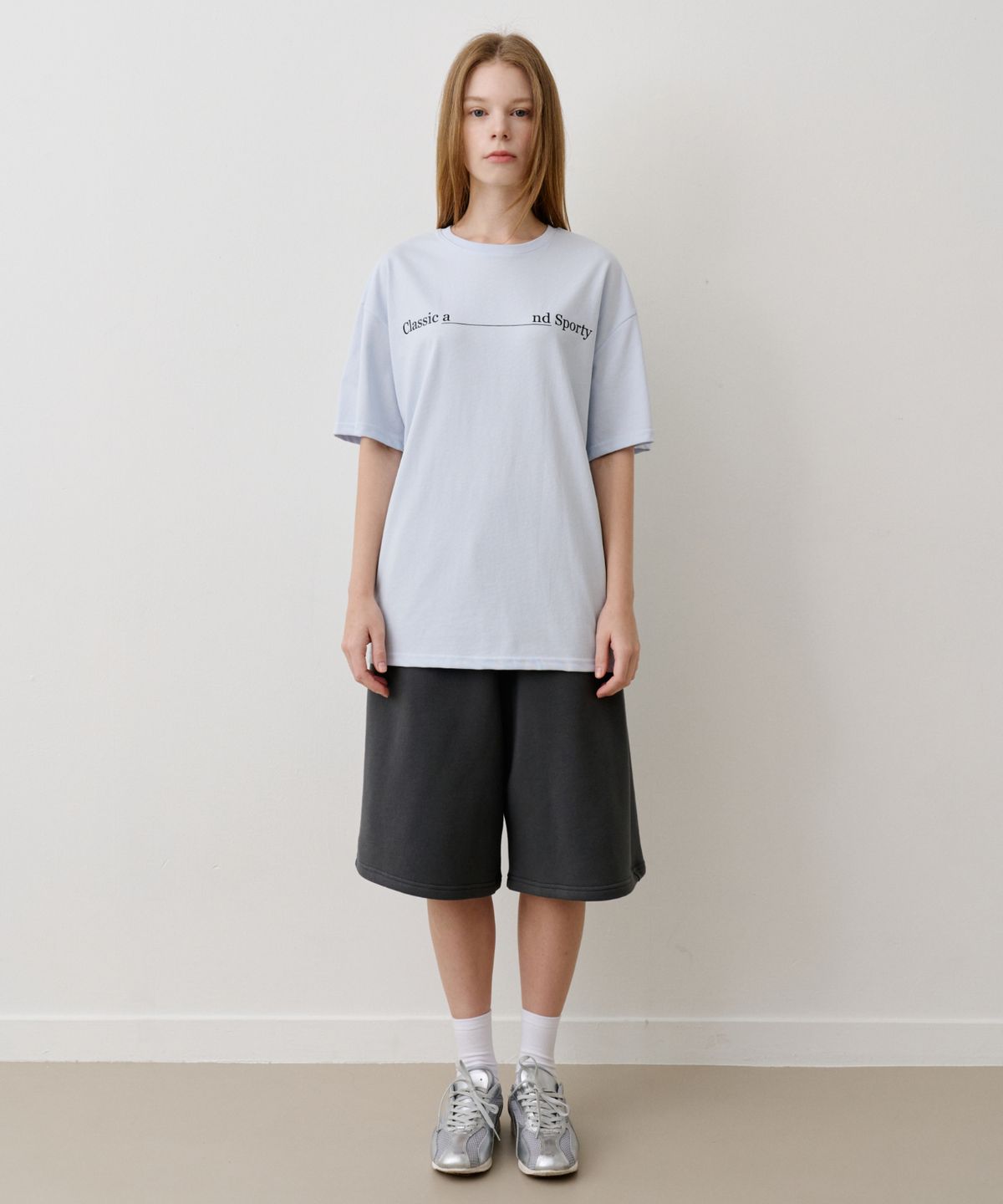 아페고 스포츠(APEGO SPORTS) Overfit Short Sleeve Light Blue