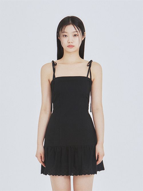 韓国 バレエコア [NOT YOUR ROSE] DAPHNE DRESS MUSINSA | NOT YOUR ROSE Daphne Dress (Black)