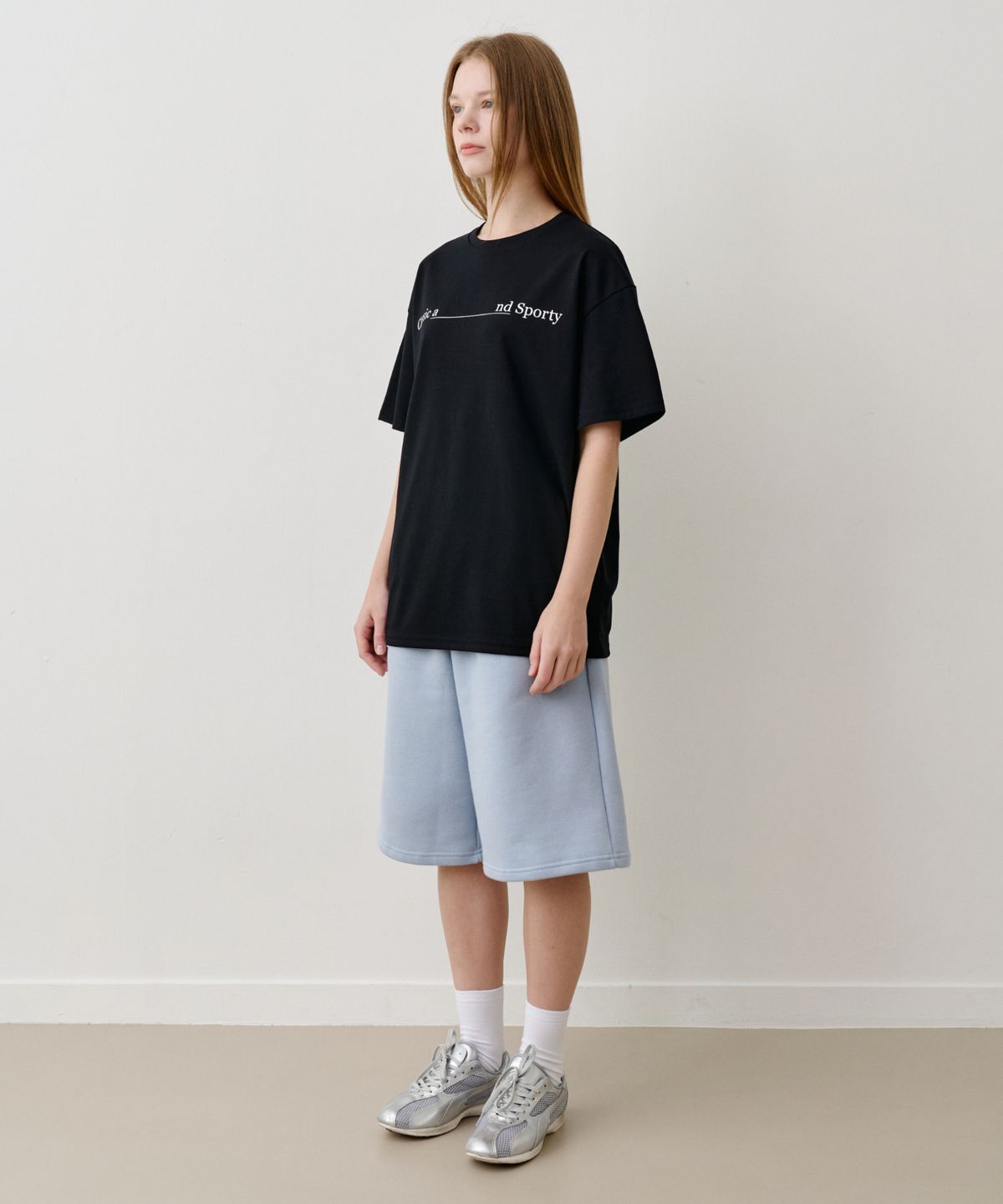 아페고 스포츠(APEGO SPORTS) Overfit Short Sleeve Black