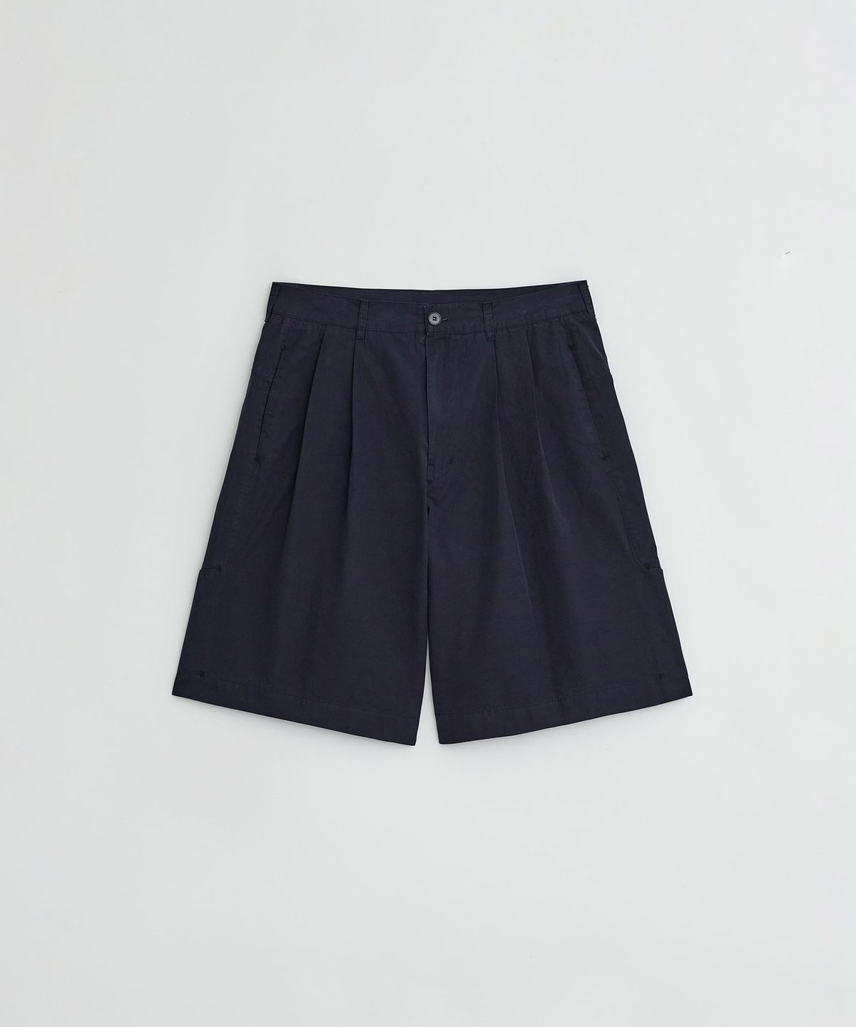 이이(EE) COTTON CARGO HALF PANTS NAVY