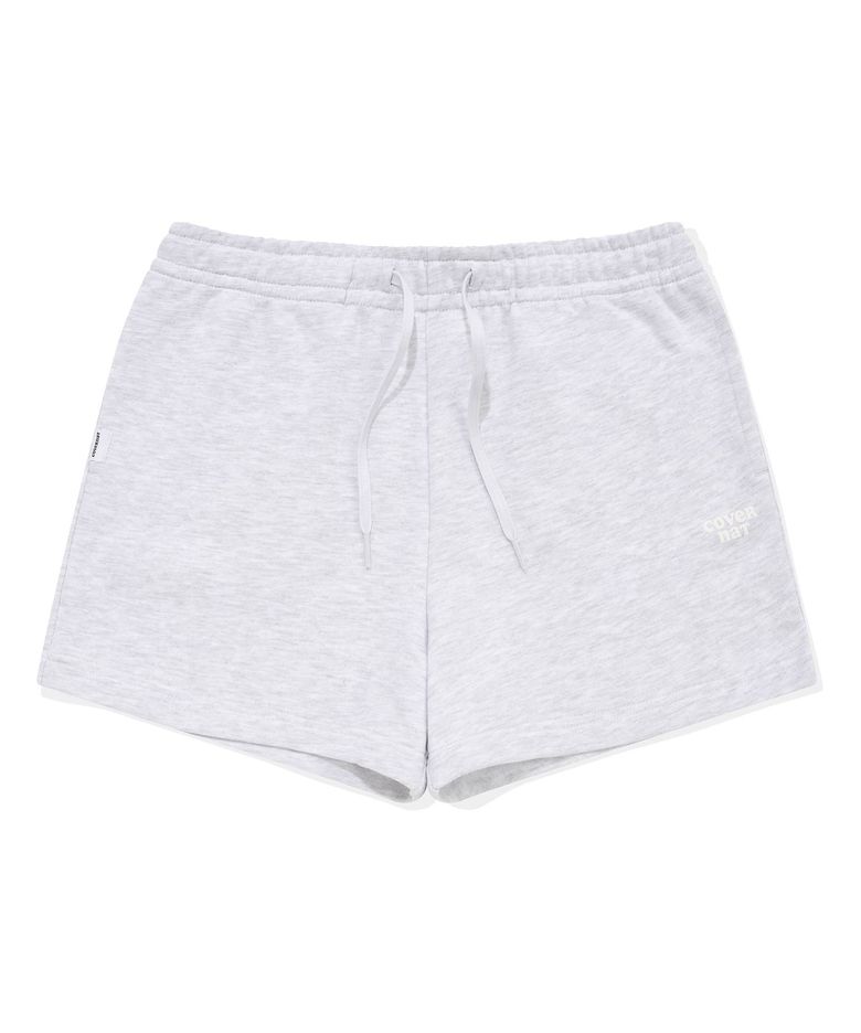 우먼 셋업 스웻 쇼츠 Heather Gray