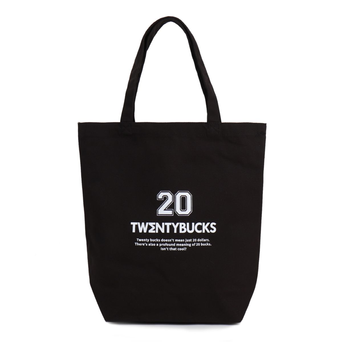 투엔티벅스(TWENTY BUCKS) 데일리 에코백 TBB-310 블랙