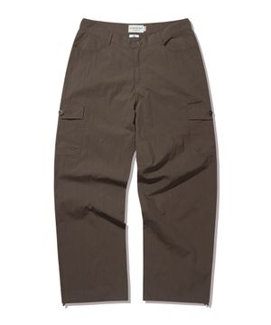내추럴 와이드 카고 팬츠 [브라운]