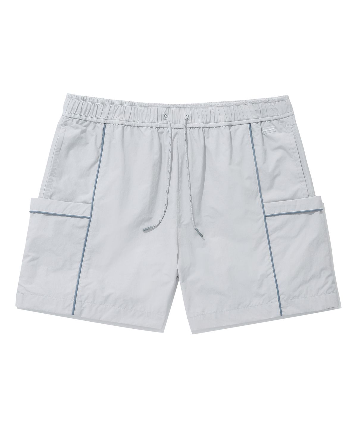 커버낫 우먼(COVERNAT WOMAN) 우먼 파이핑 포켓 셋업 쇼츠 Light Gray