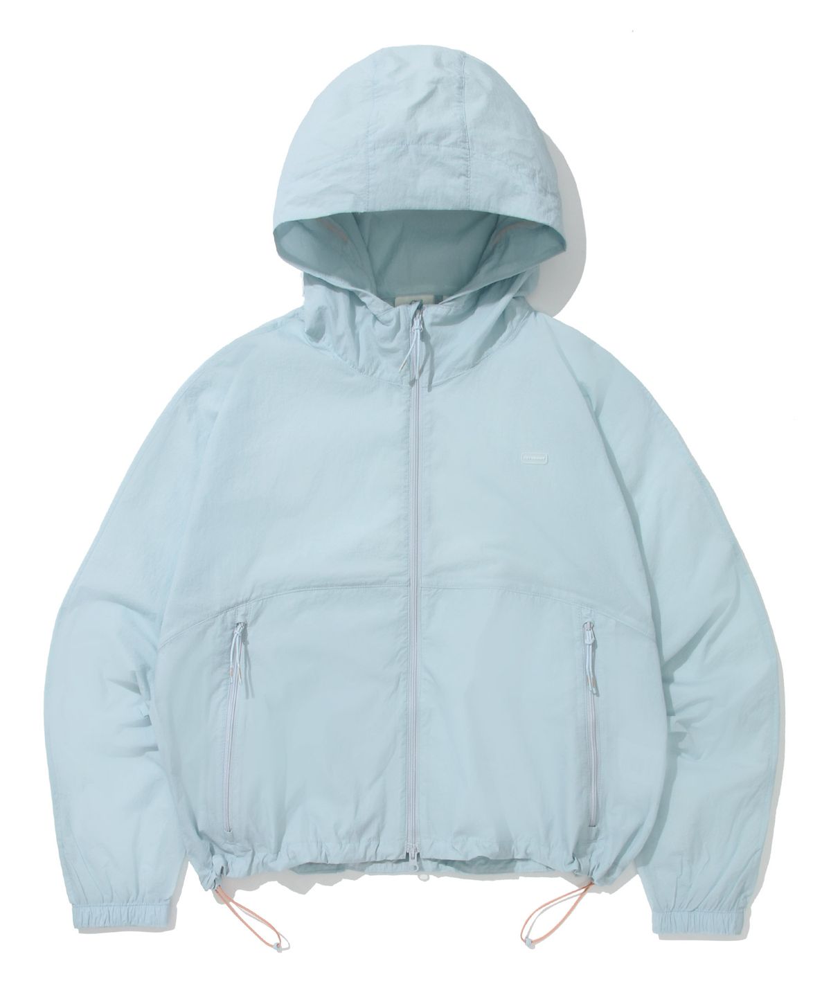 커버낫 우먼(COVERNAT WOMAN) 우먼 시어나일론 패커블 윈드브레이커 점퍼 Light Blue