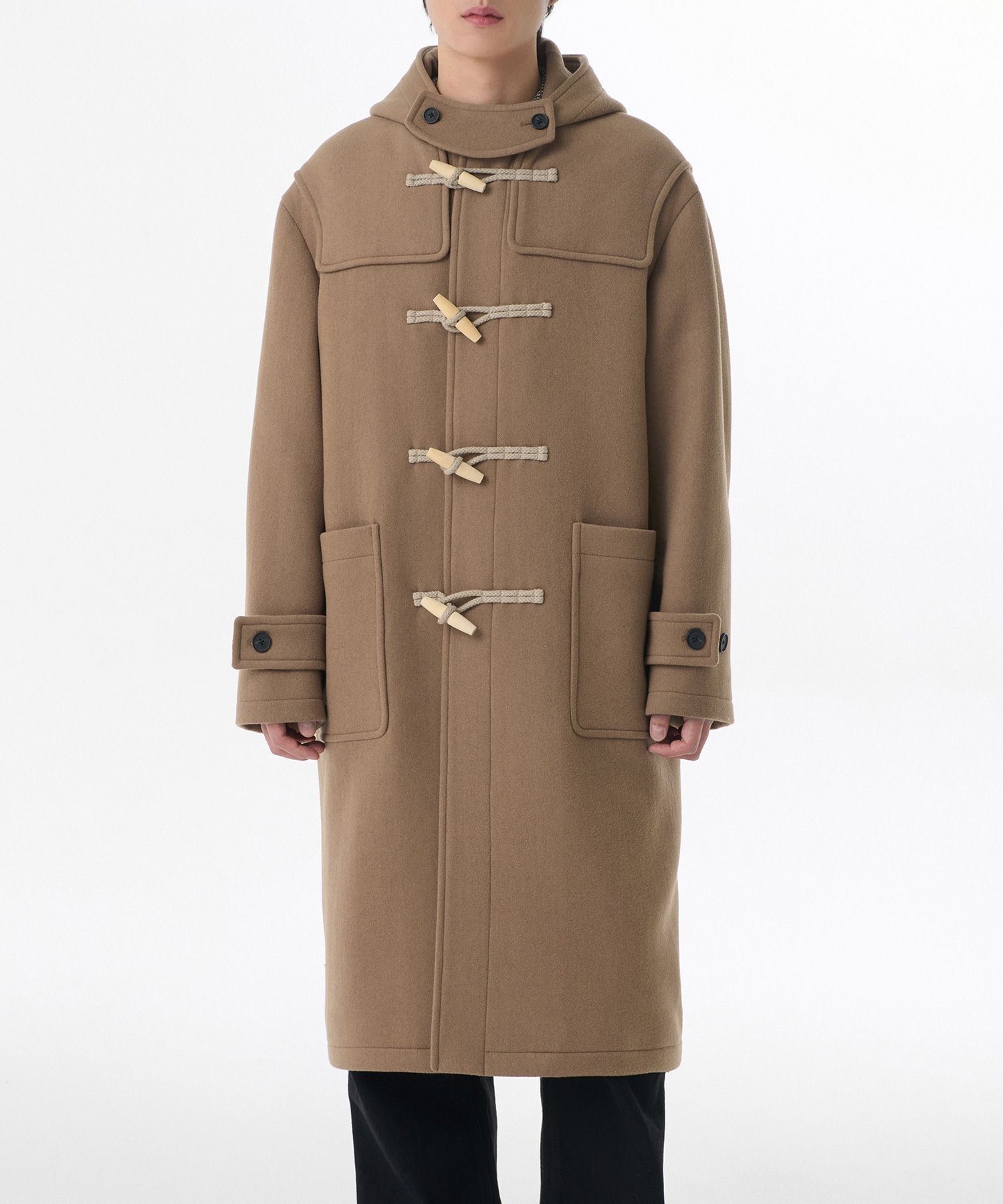 【美品】バーバリー 丸善別注 ダッフルコート ウール 肉厚 水牛トグル キャメル 美品】バーバリー 丸善別注 ダッフルコート ウール 肉厚 水牛トグル