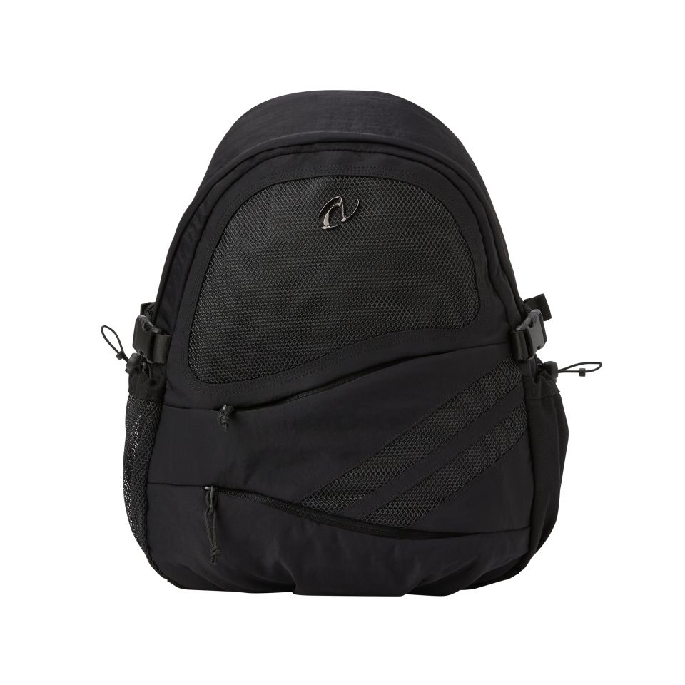 [ NERDY ]★韓国人気★NY MESH BACKPACK MUSINSA公式 | NERDY NY Mesh Backpack Black