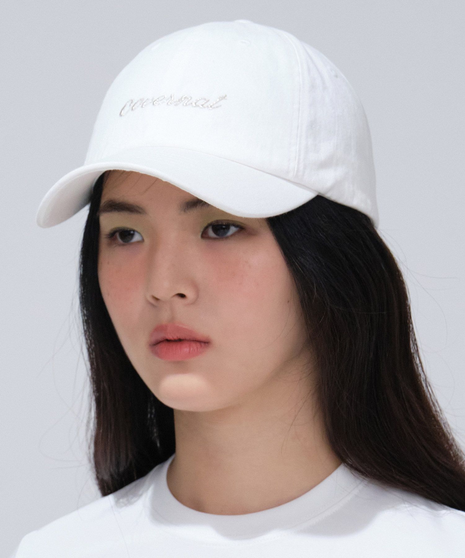 キャップ COVERNAT CLOVER HEART GLITTER EMBROIDERY BALL CAP 4TR219 MUSINSA | COVERNAT WOMAN Clover Heart Glitter Embroidery