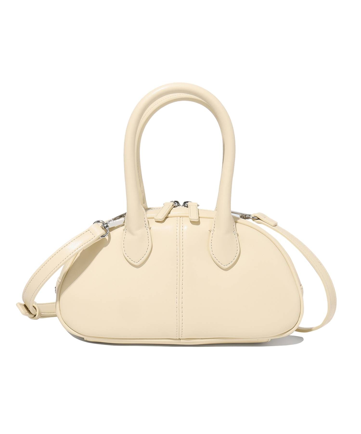 ★COVERNAT WOMAN★ Cloverheart Ecofur Tote Bag Beige CO2304T MUSINSA | COVERNAT WOMAN Clover Heart Fluffy Tote Bag Beige