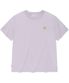 우먼 스몰 클로버하트 티셔츠 Light Purple