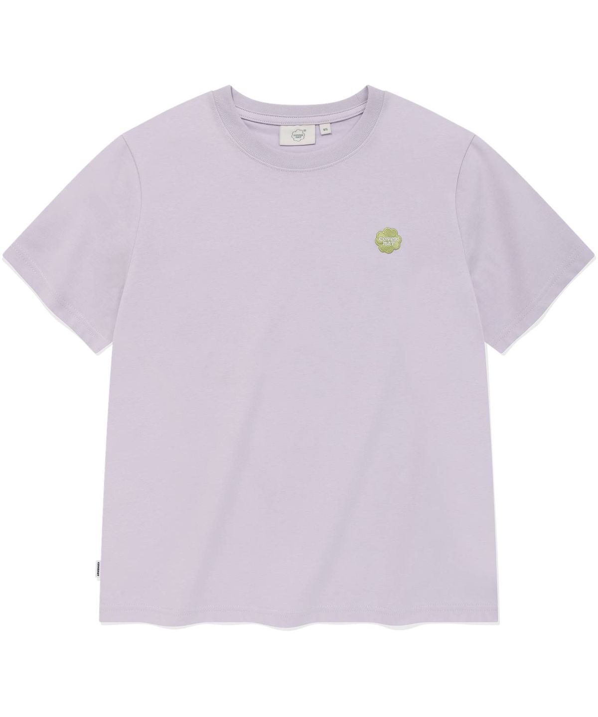 커버낫 우먼(COVERNAT WOMAN) 우먼 스몰 클로버하트 티셔츠 Light Purple