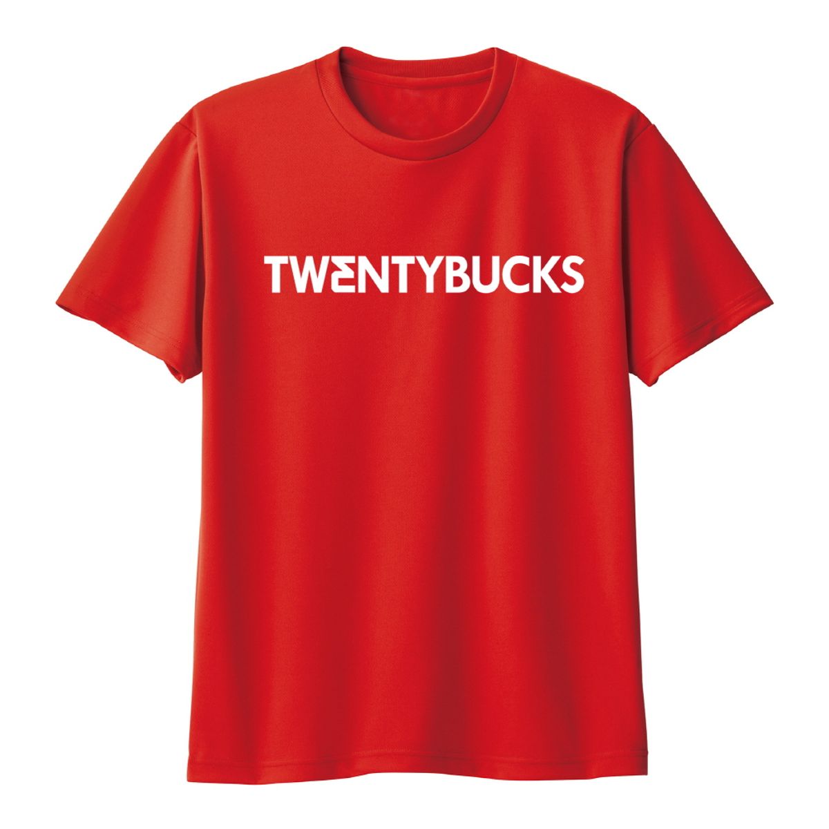 투엔티벅스(TWENTY BUCKS) 퍼포먼스 티셔츠 TB-300_RD