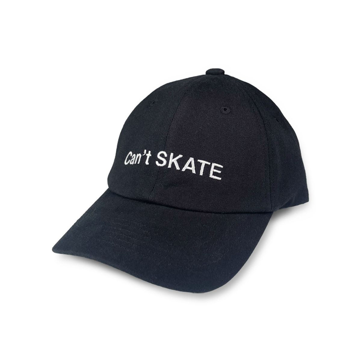 피오에스알(POSR) Can’t SKATE TWILL CAP / BLACK