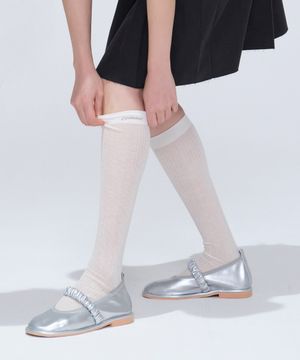 클로버하트 시어 니삭스 Ivory