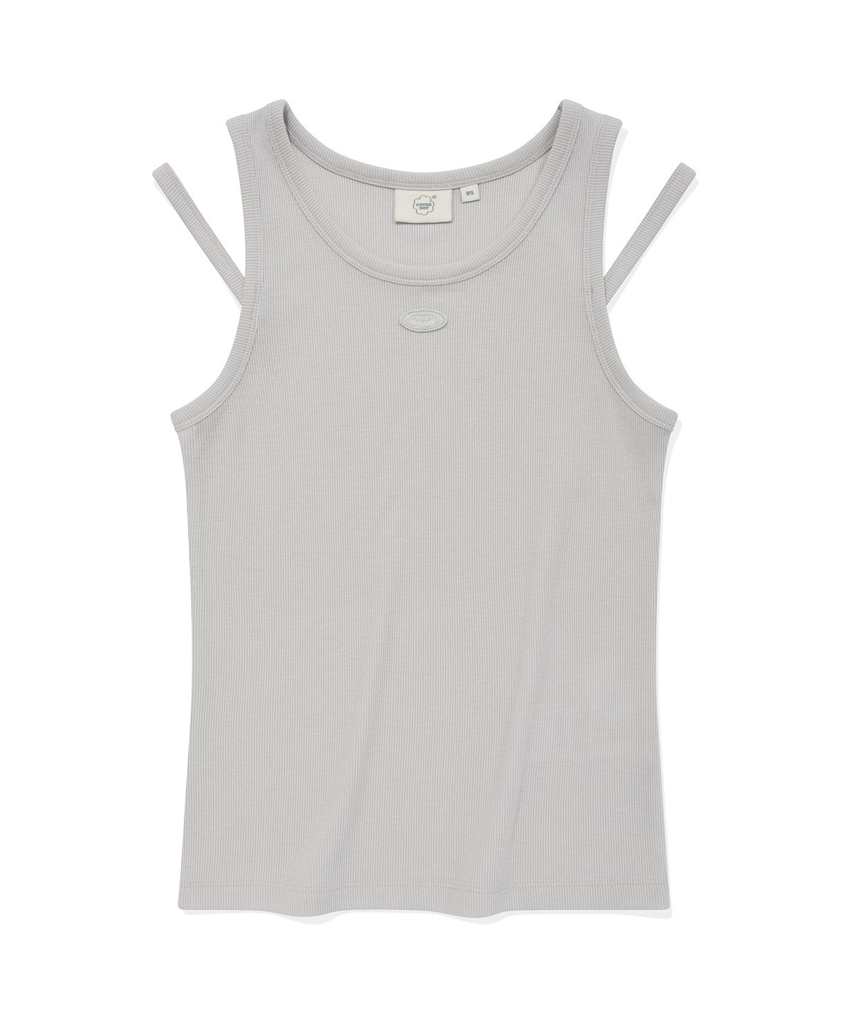 커버낫 우먼(COVERNAT WOMAN) 우먼 컷아웃 슬리브리스 Light Gray