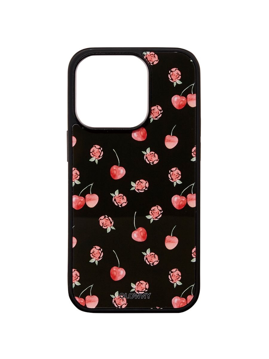 【GLOWNY】韓国発！BLACK CHERRY スマホケース MUSINSA公式 | GLOWNY BLACK CHERRY BUMPER CASE