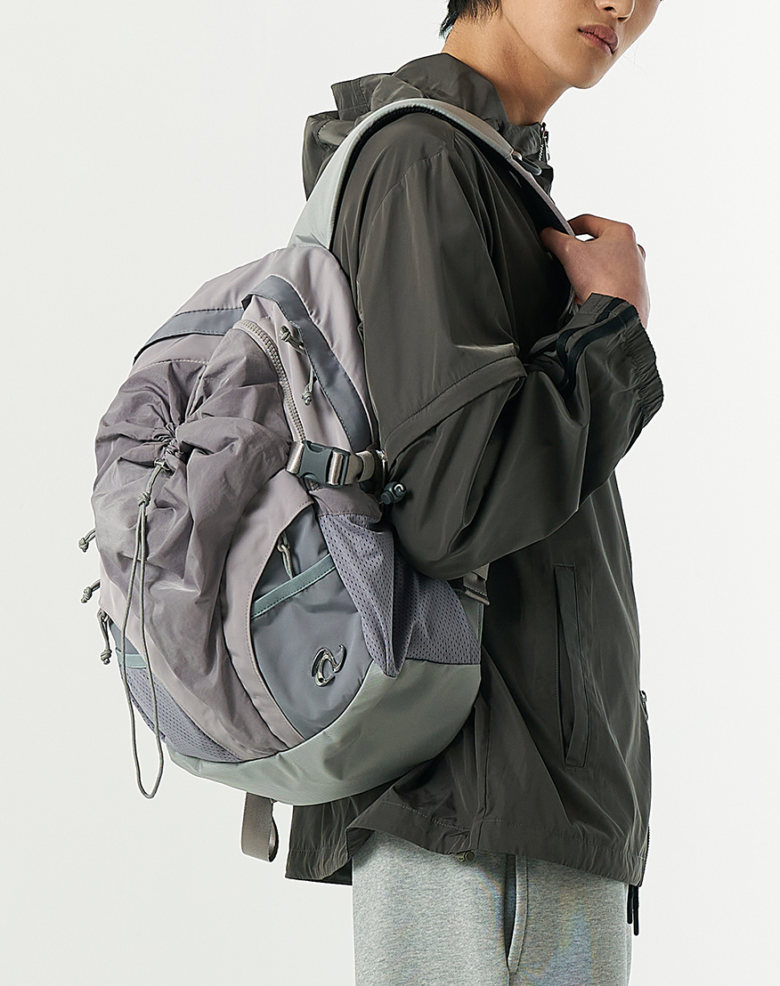さらに100円引き◆NERDY◆Drawstring Backpack MUSINSA公式 | NERDY Drawstring Backpack Grey